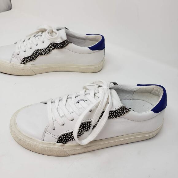 Madewell Leather and Fur Trim Sneaker - 5 - Picture 6 of 8